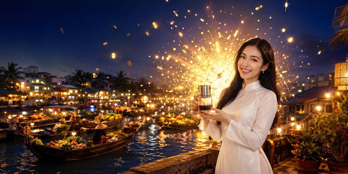 Người dùng tại Cần Thơ ngồi quán cà phê xem và đặt kèo cá cược thể thao trực tuyến trên điện thoại