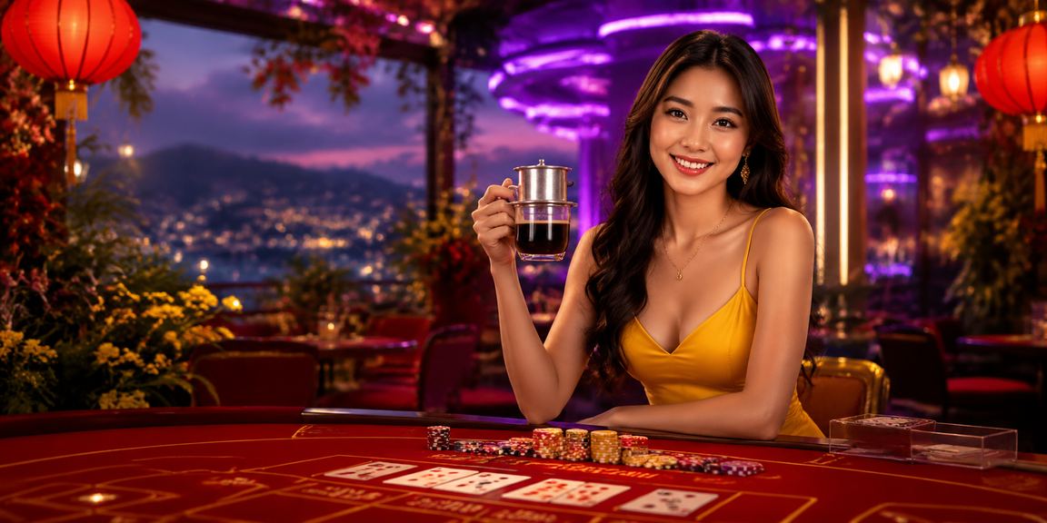 Người chơi Baccarat thư giãn tại Đà Lạt với phong cách Việt Nam