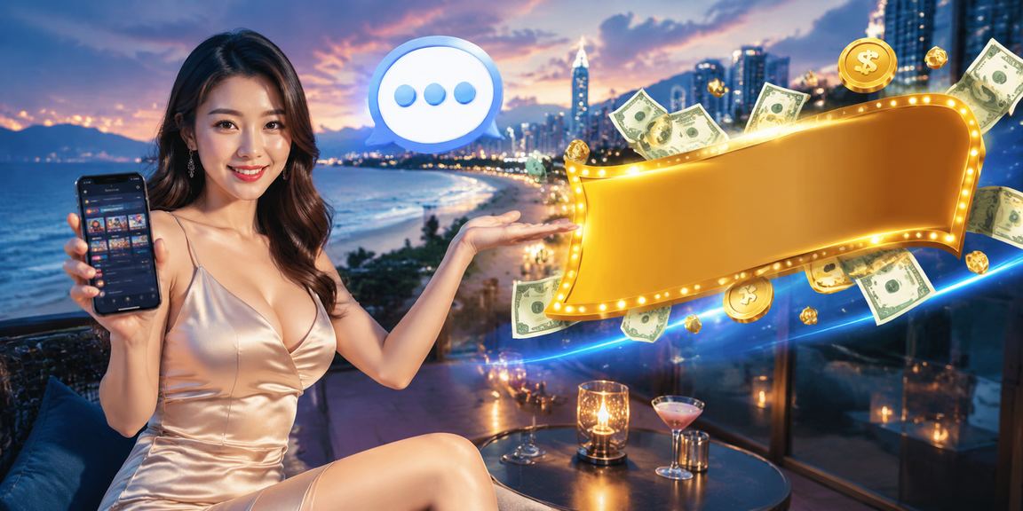 Người dùng tại bãi biển Đà Nẵng kiểm tra kết quả cá cược và nhận cashback trên ứng dụng điện thoại
